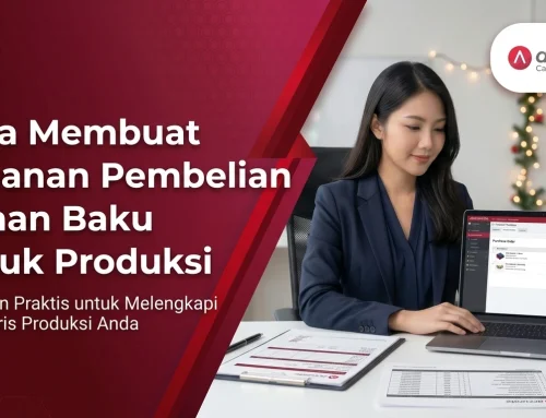 Cara Membuat Pesanan Pembelian Bahan Baku untuk Produksi