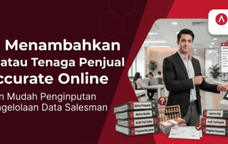 Cara Menambahkan Sales atau Tenaga Penjual di Accurate Online