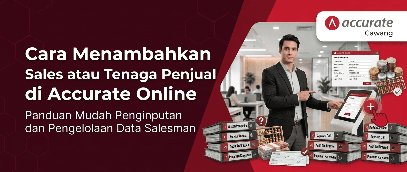 Cara Menambahkan Sales atau Tenaga Penjual di Accurate Online