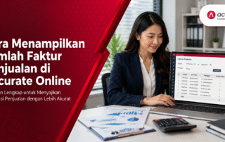 Cara Menampilkan Jumlah Faktur Penjualan di Accurate Online
