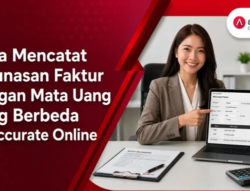 Cara Mencatat Pelunasan Faktur dengan Mata Uang yang Berbeda di Accurate Online