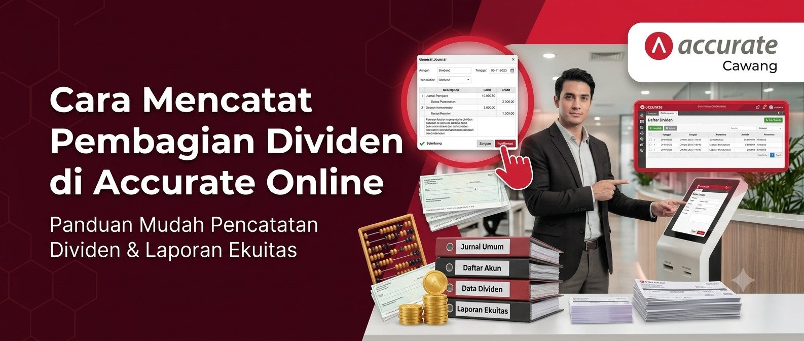 Cara Mencatat Pembagian Dividen di Accurate Online