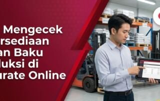 Cara Mengecek Ketersediaan Bahan Baku Produksi di Accurate Online