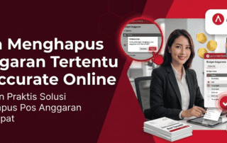 Cara Menghapus Akun Anggaran Tertentu di Accurate Online