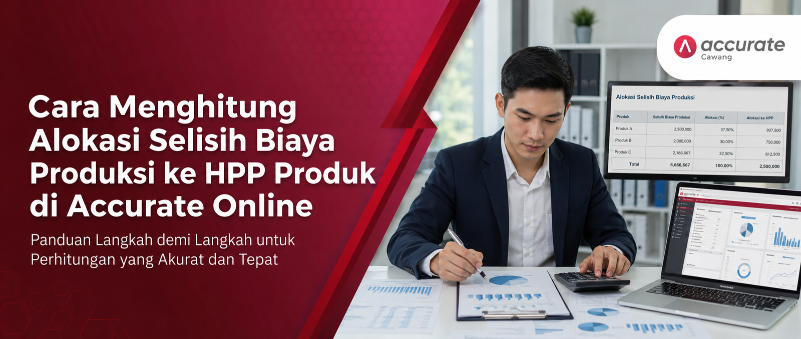 Cara Menghitung Alokasi Variance ke Produk Accurate Online