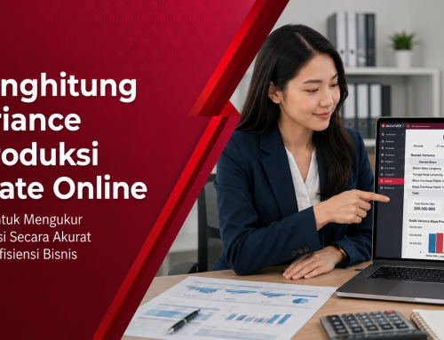 Cara Menghitung Nilai Variance Biaya Produksi di Accurate Online