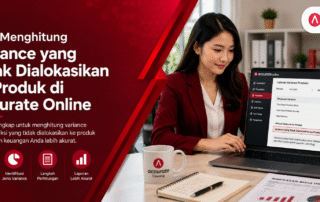 Cara Menghitung Variance yang Tidak Dialokasikan ke Produk di Accurate Online