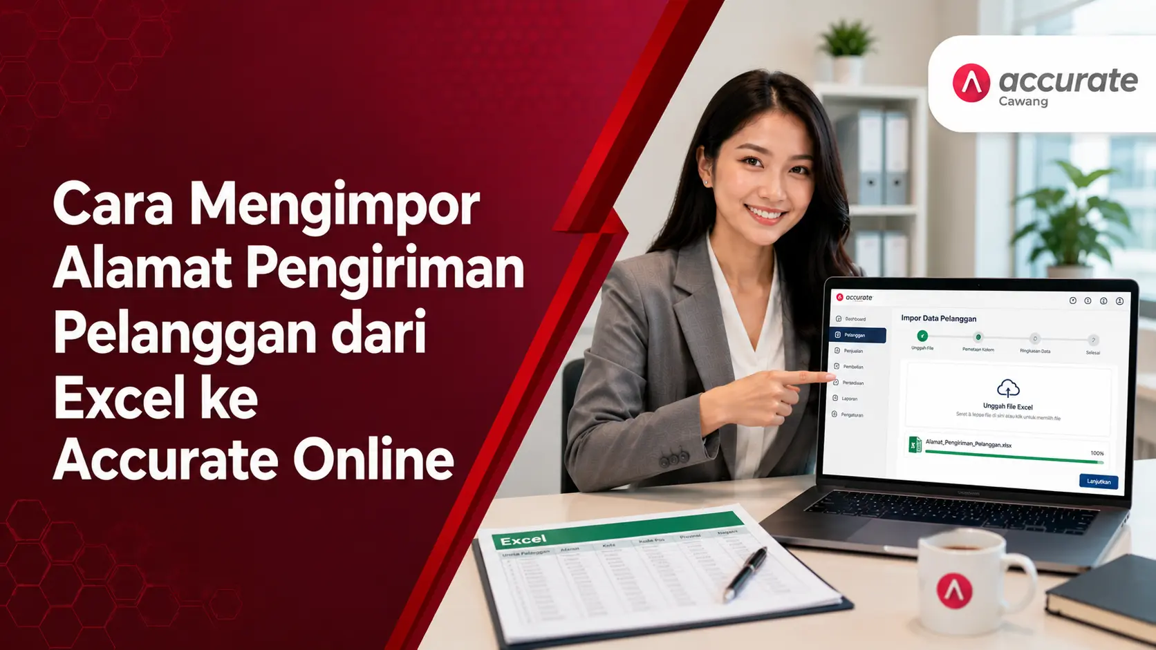 Cara Mengimpor Alamat Pengiriman Pelanggan dari Excel ke Accurate Online