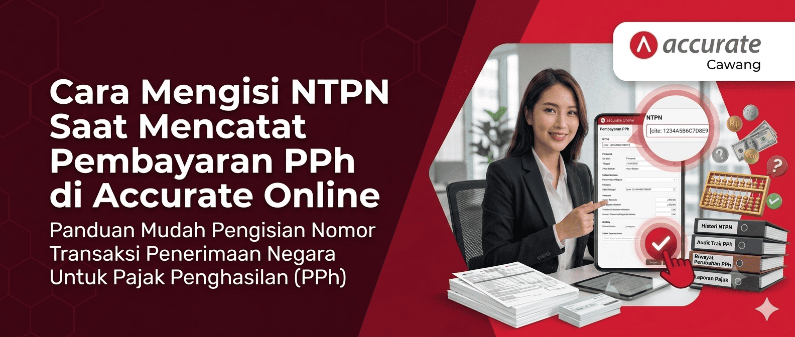 Cara Mengisi NTPN Saat Mencatat Pembayaran PPh di Accurate Online