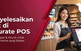 Cara Menyelesaikan Shift di Accurate POS
