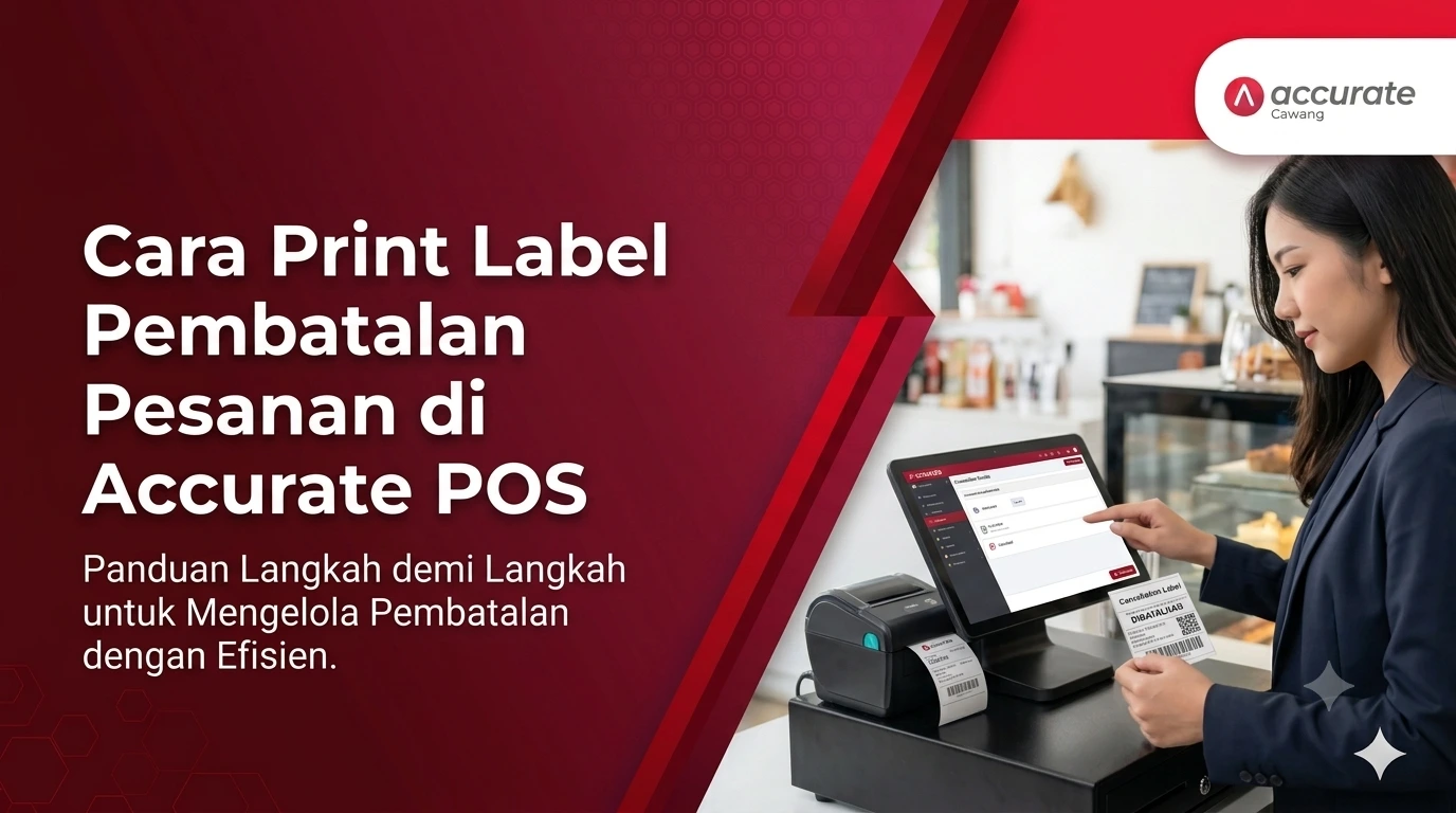 Cara Print Label Pembatalan Pesanan di Accurate POS