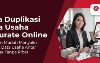 Cara Duplikasi Data Usaha Accurate Online