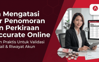 Cara Mengatasi Error Penomoran Akun Perkiraan di Accurate Online