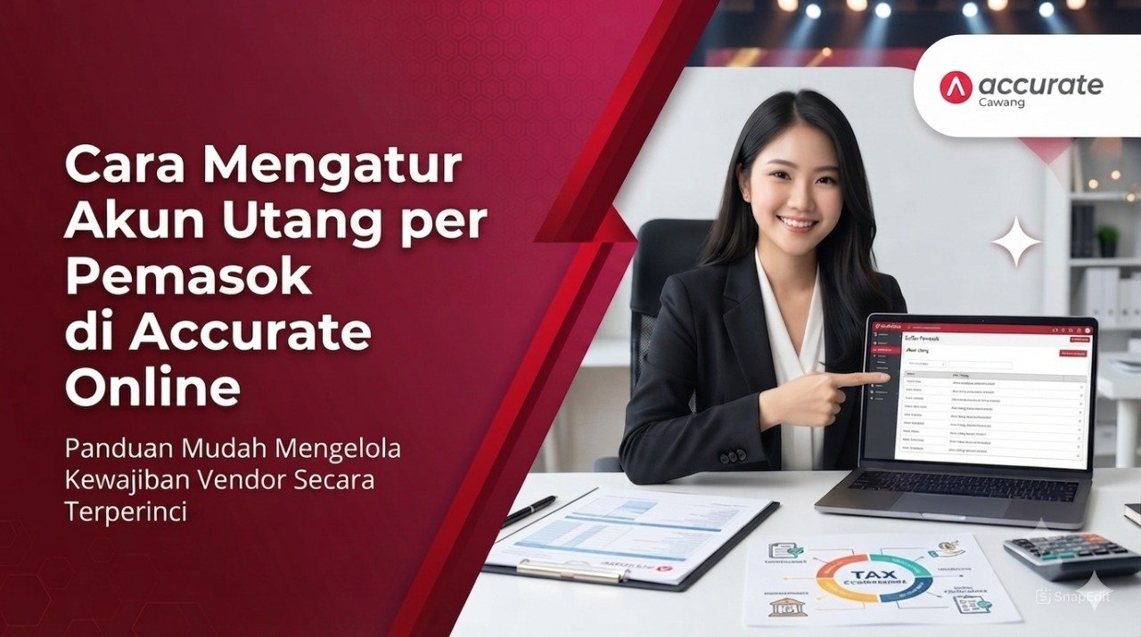 Cara Mengatur Akun Utang per Pemasok di Accurate Online