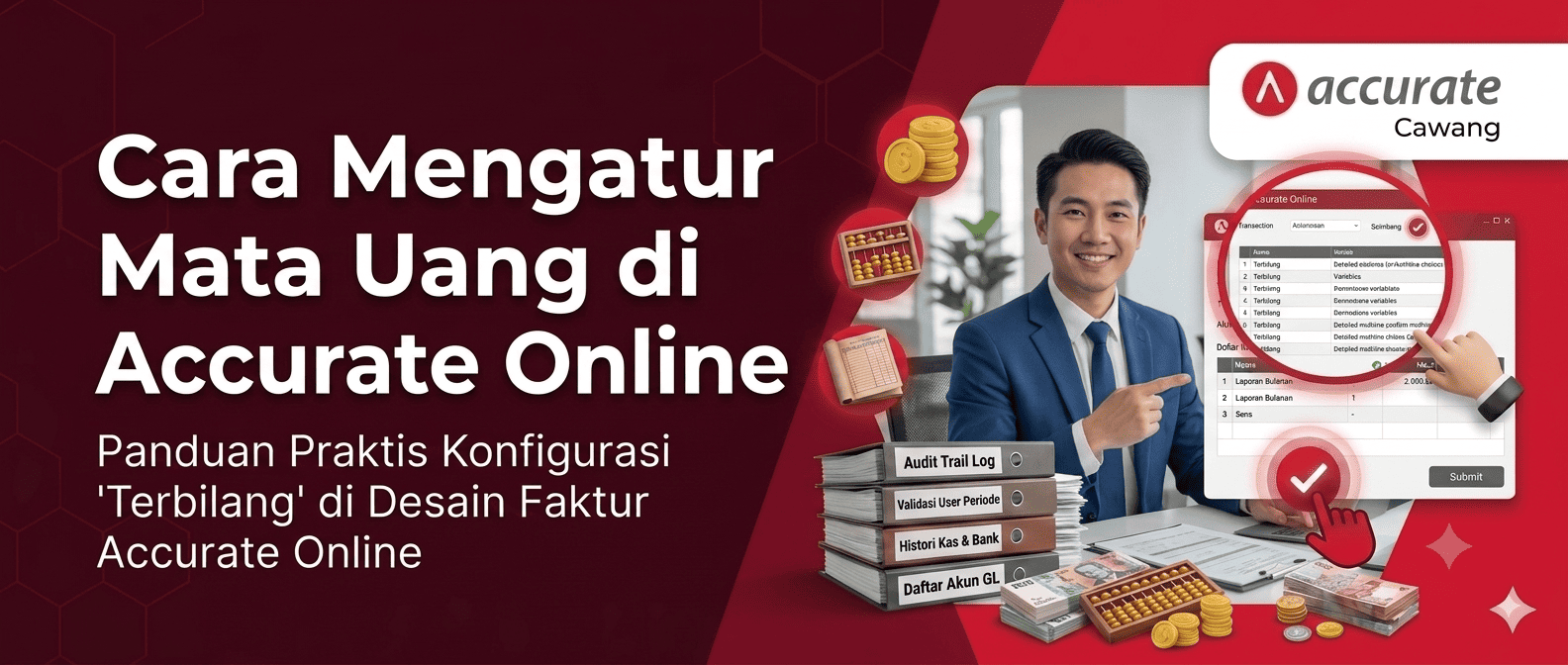 Cara Mengatur Mata Uang di Accurate Online